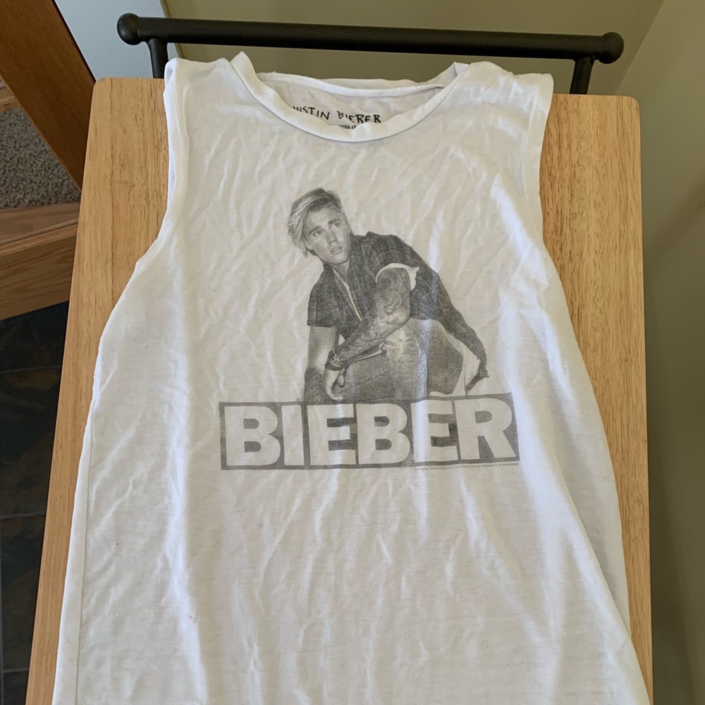 Justin Bieber tank top